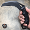 7" HEAVY DUTY TACTICAL HAWKBILL KARAMBIT FIXED BLADE HUNTING KNIFE