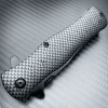 8" Master Carbon Fiber SPRING OPEN ASSISTED TACTICAL FOLDING POCKET KNIFE Blade