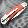 Classic Gentleman's Wood Handle Spring Assisted Folding Pocket Knife